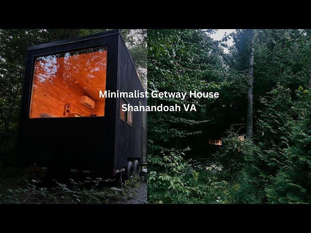 Minimalist Getaway House Shenandoah VA | Nature Brings You Peace. #minimalist #tinyhouse #shortfilm