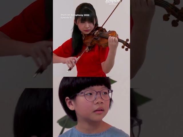 Chloe Chua is a violin machine?? She IS Ling Ling ‍️  #StarsOnSymphony #shorts #classicalmusic #