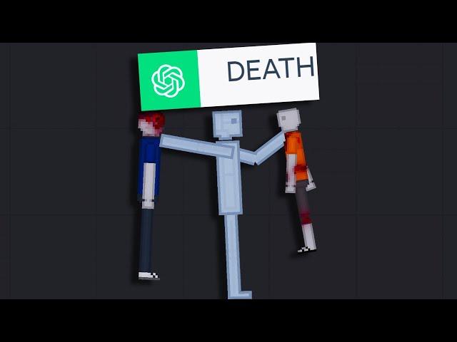 I Made MY FANS Fight AI TO THE DEATH (People Playground)