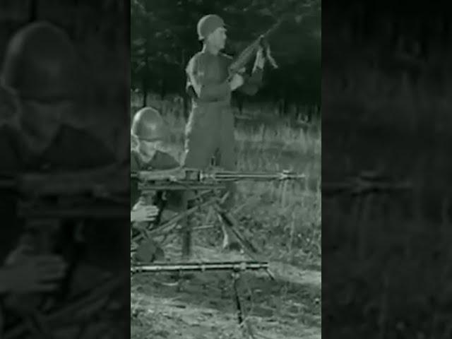 Original Sound of the MG 34, MG 42, and MP 40 Firing WWII #shorts