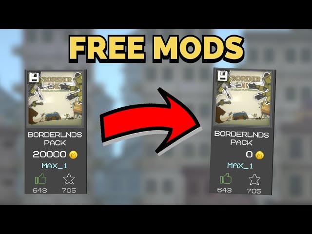 How to get FREE MODS in Melon Playground (sort mods by free)