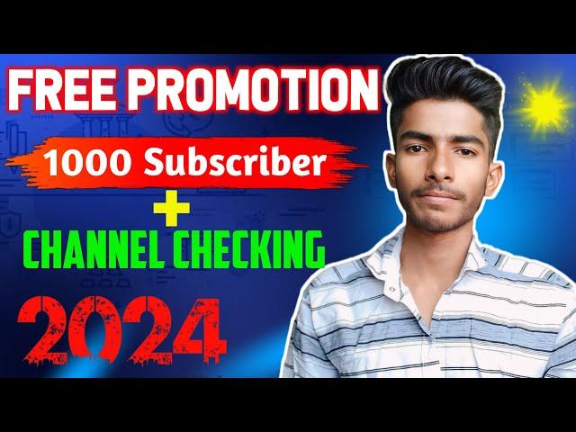 Live Channel Promotion || Youtube Channel Checking And Promotions || Sunday Special Live Promotion