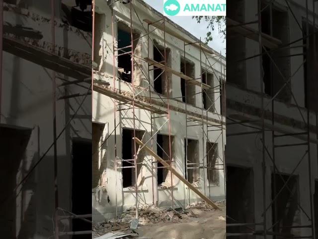 В Жетісу реконструируют школу, которой более 70 лет