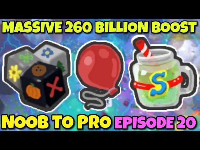 MASSIVE 260 BILLION BOOST - Bee Swarm Simulator NOOB to PRO Episode 20