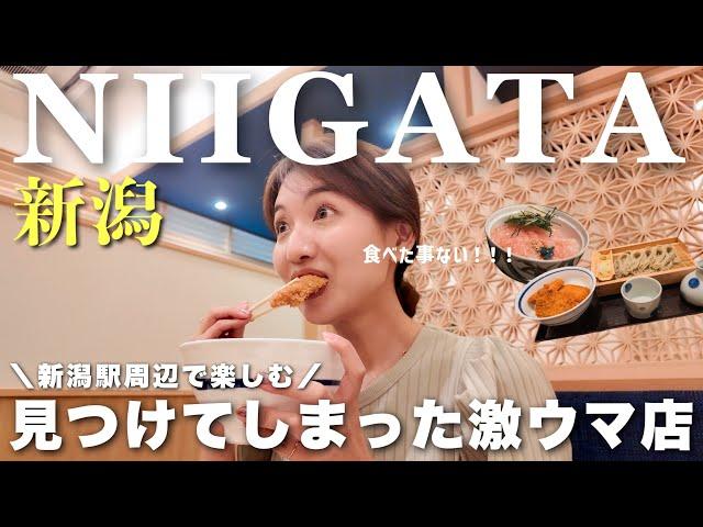 Niigata Travel Vlog｜What a amazing food! Sightseeing, food and Hotel around Niigata Station [Japan]