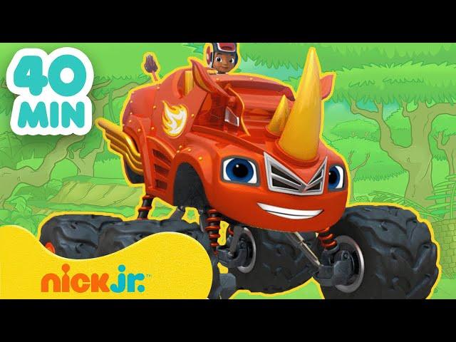 Вспыш и чудо-машинки | 40 МИНУТ САМЫХ МИЛЫХ животных | Nick Jr. Cyrillic