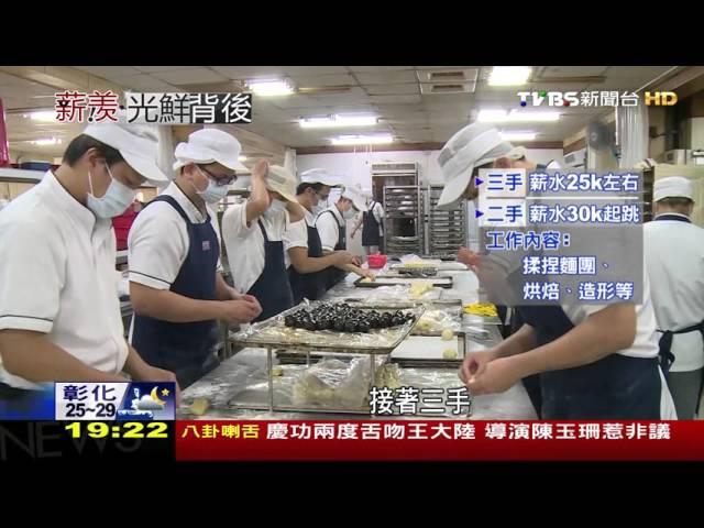 【TVBS】烘焙師傅日磨10小時　熬3年出師