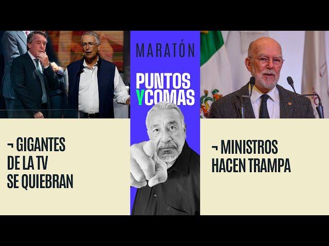 #Maratón PuntosYComas – Los gigantes de la TV se quiebran – Las trampas de los ministros