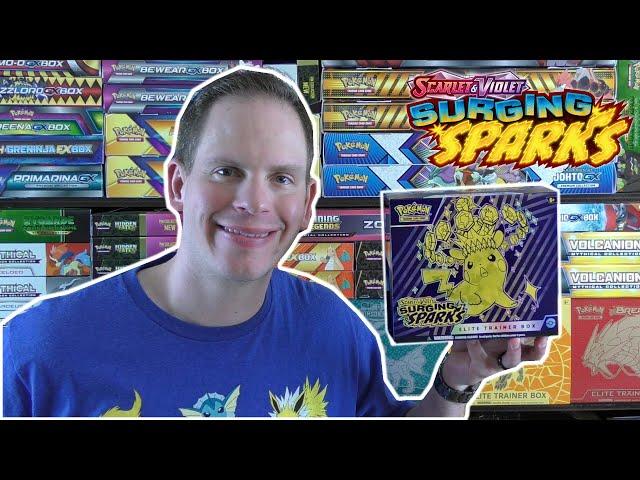 Surging Sparks Elite Trainer Box Opening