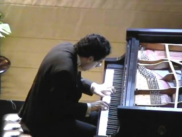 Asaf Blasberg Plays Schubert Sonata in G major, D. 894, 4th movement