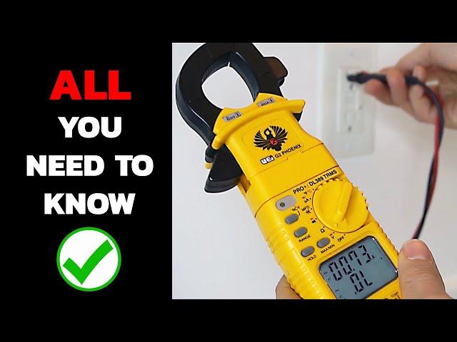 How to Use a Multimeter - With Examples and Demonstrations