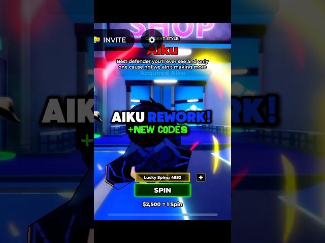 [UPDI Blue Lock: Rivals ARU REWORK Showcase & Codes #bluelockrivals #roblox #update #bluelock