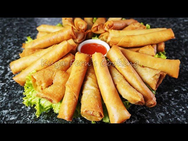 MAGTABI KA NA AGAD NITO DAHIL MAUUBOS AGAD PAG GANITO KASARAP ANG TIMPLA MO NG LUMPIANG SHANGHAI!!!