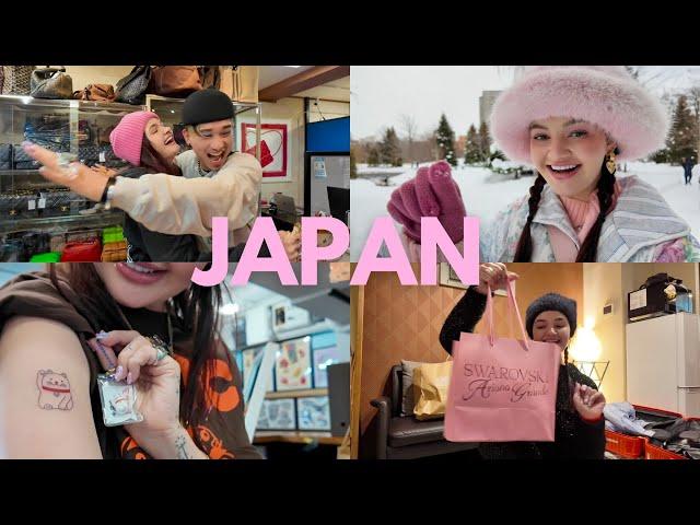 TOKYO & SAPPORO  vintage designer shopping, sapporo snow festival & getting tattoos!