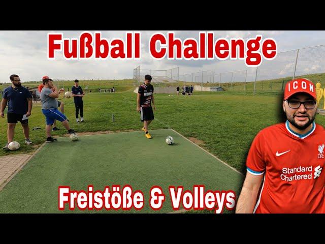 Fußball Challenge ️ Freistöße und Volleys - Wer hat die meiste Kultur am Fuß? Mit xLeon1903x & Co.