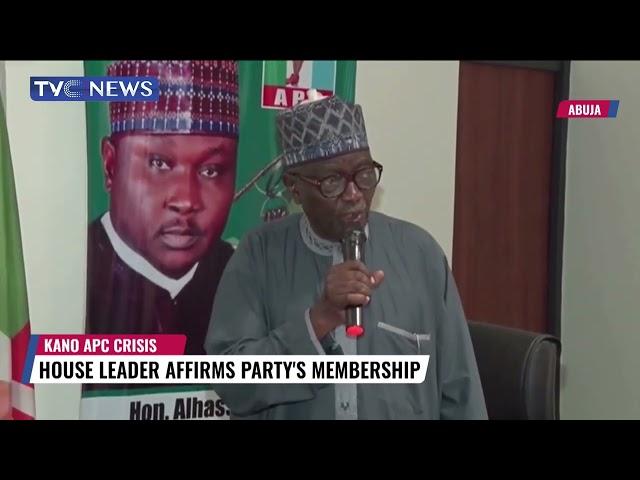 Kano APC Crisis: House Leader Affirms Party's Membership