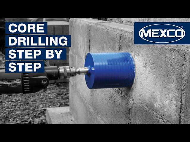 Diamond Core Drilling Step by Step︱MEXCO