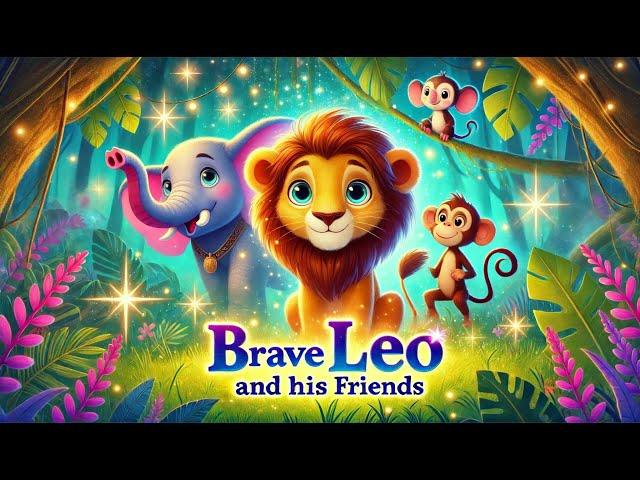 Brave Leo and His Friends - Leo the Lost Lion Cub - Story Book Reading Time