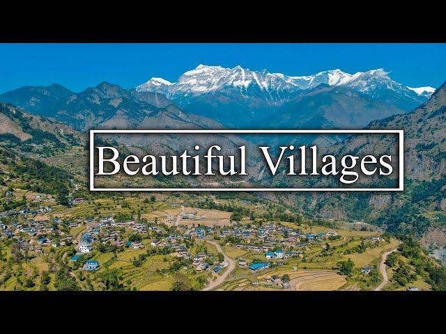 हिमालकाे काखमा रहेका म्याग्दीका सुन्दर बस्तीहरु Beautiful villages of Myagdi in lap of the mountains