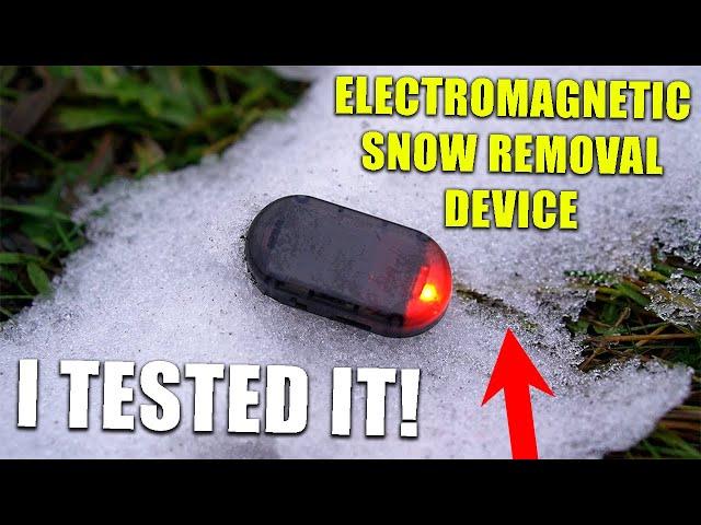 Electromagnetic Antifreeze Car Snow Removal Device Review & Test On Actual Snow