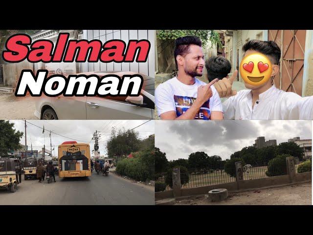 SALMAN NOMAN SE MILNE GYE | Big Youtuber #vlog  #dailyvlog