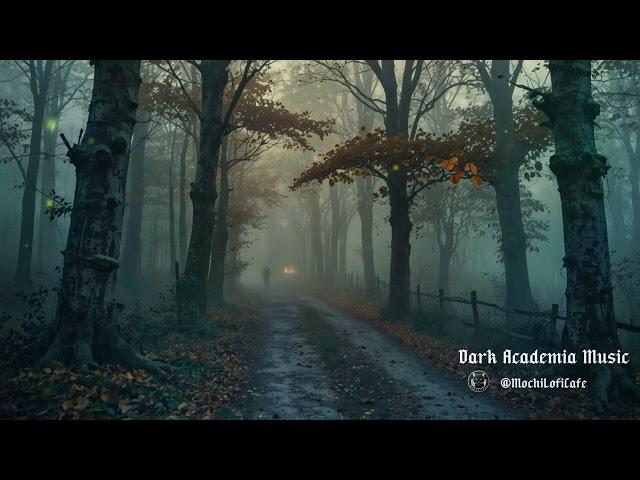 Autumn's Secret Haven | Dark Academia Ambience in a Golden Forest