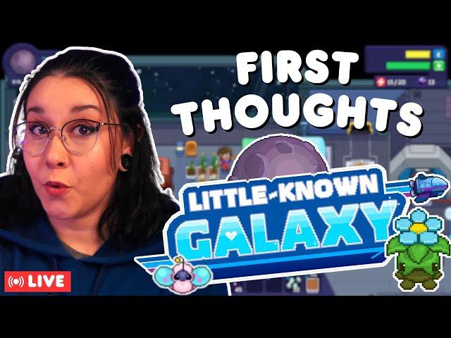 A NEW Farming Game In SPACE! Little Known Galaxy First Look Gameplay