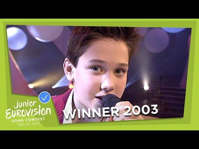 JUNIOR EUROVISION 2003: DINO JELUSIĆ - TI SI MOJA PRVA LJUBAV - CROATIA   - WINNER