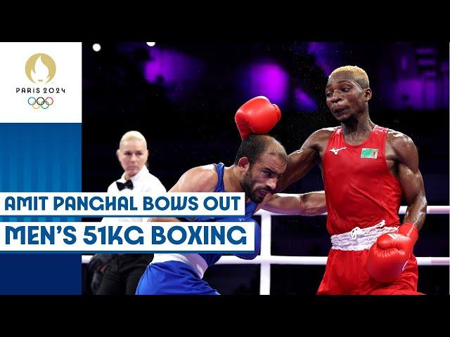 Amit Panghal bows out in Men's 51kg Boxing | Paris 2024 Highlights