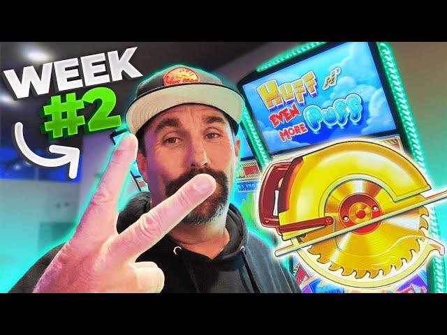 Slot Hubby VS  THE WOLF  and the battle for the GOLD SAW week #2