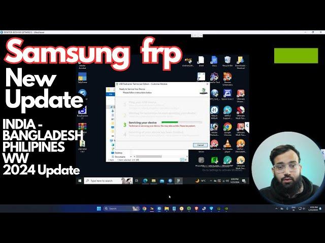 SAMSUNG FRP Tool New Update Tool - 2024 New Update Online Game Over WW / INS 