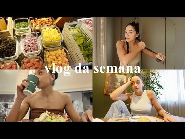 Vida comum, papo sobre casamento, marmitas da semana, voltei a ler, organizei a cozinha, comparação.