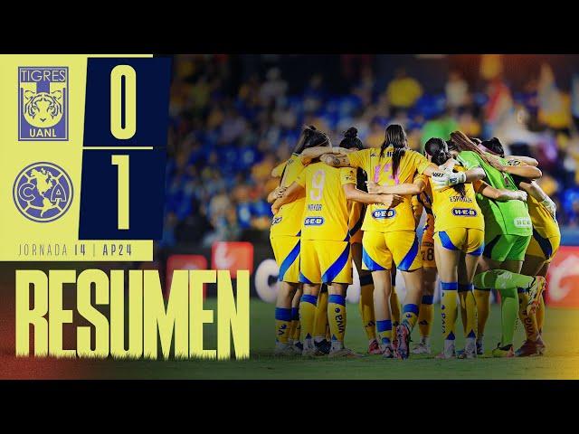  El Resumen Femenil | Tigres 0 - 1 América Femenil | Jornada 14 | Apertura 2024 | Liga MX Femenil