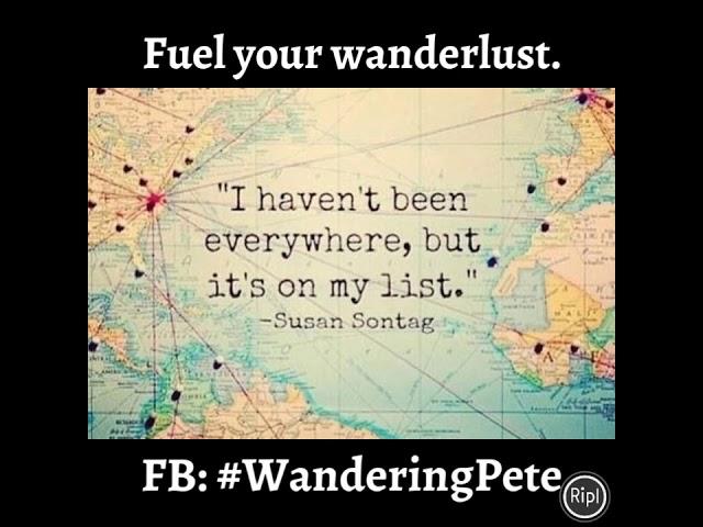 Fuel your wanderlust.