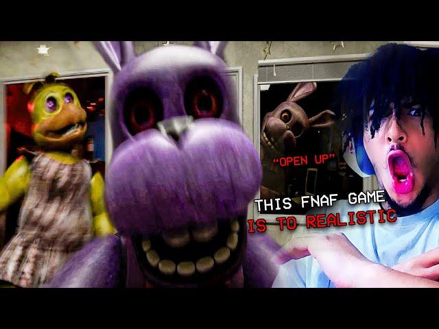 WHO LET THEM MAKE FNAF THIS REALISTIC? IT'S JUST EVIL! [FREDDY'S REANIMATED]