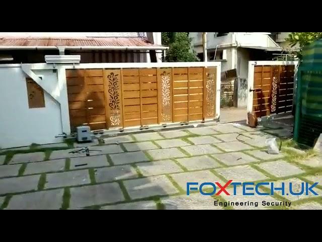 Foxtech combo swing and sliding gate opener.