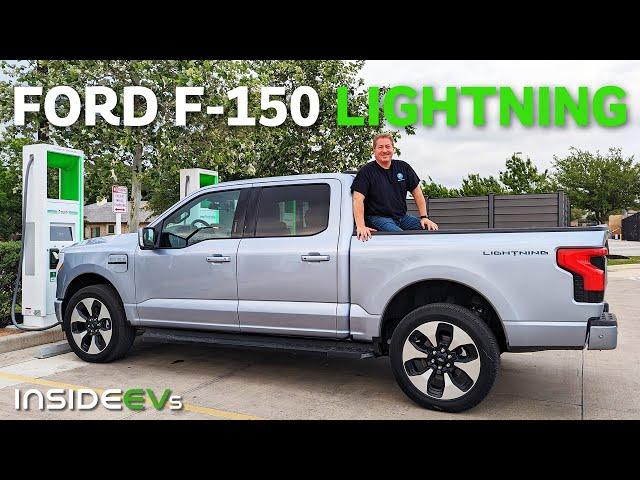 2022 Ford F-150 Lightning: InsideEVs First Drive Review (Charging, Towing, and More!)