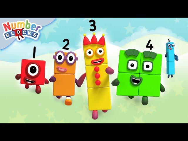 @Numberblocks  | Maths Comparison Skills | Let's compare numbers One to Five!