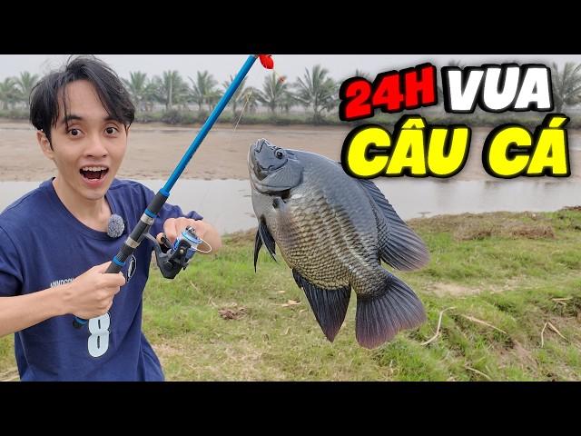 2Cá Thử Thách 24H Vua Câu Cá Bằng Cần 1 Sao Đến 5 Sao