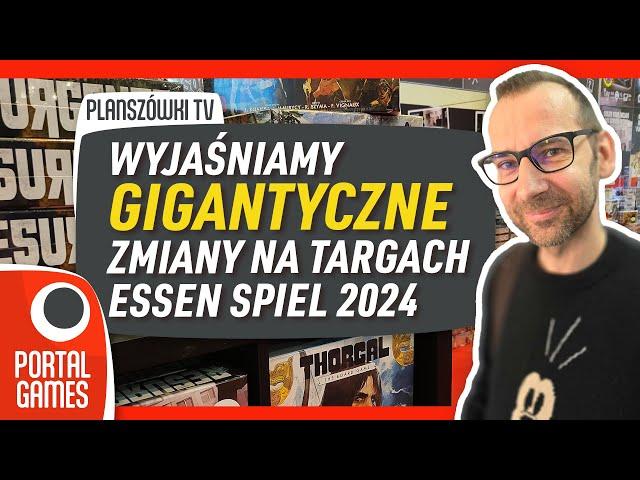 Planszówki TV - Wyjaśniamy GIGANTYCZNE zmiany na targach Essen SPIEL 2024!