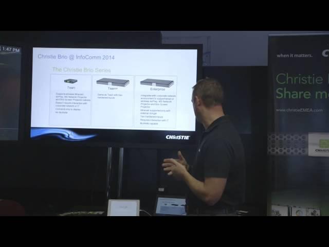 Christie at Electrosonic Technology Day 2014 - Dartford, Kent