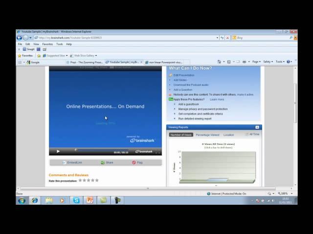 Embed and play a prezi in brainshark tutorial