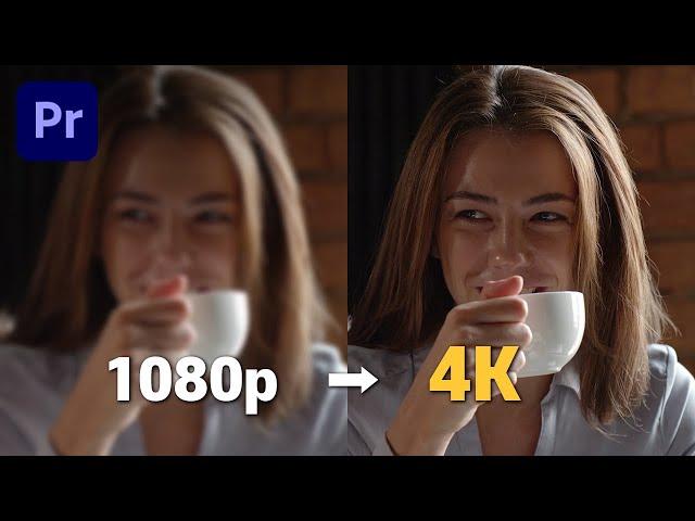 프리미어프로 템플릿 | FHD  4K 업스케일