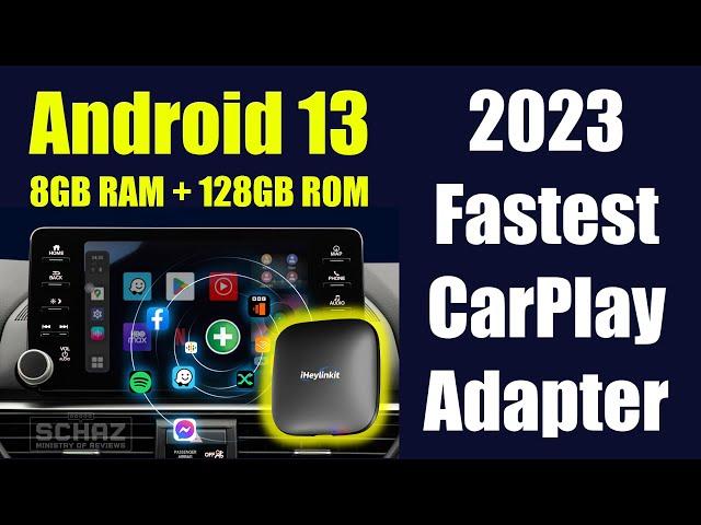 CarPlay Android 13 Adapter 2023    iHeylinkit    UNBOXING REVIEW