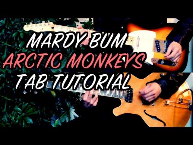 Mardy Bum - Arctic Monkeys ( Two Guitar Tab Tutorial & Cover )