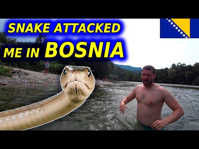 SWIMMING IN COLDEST BOSNIAN RIVER 