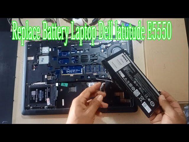 Learn with KECS: Learn to Replace Battery Laptop Dell latitude E5550