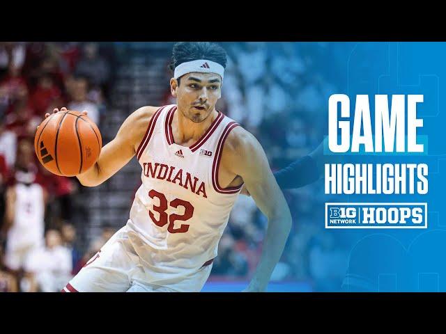 Eastern Illinois at Indiana | Highlights | Big Ten Men's Basketball | 11/10/2024