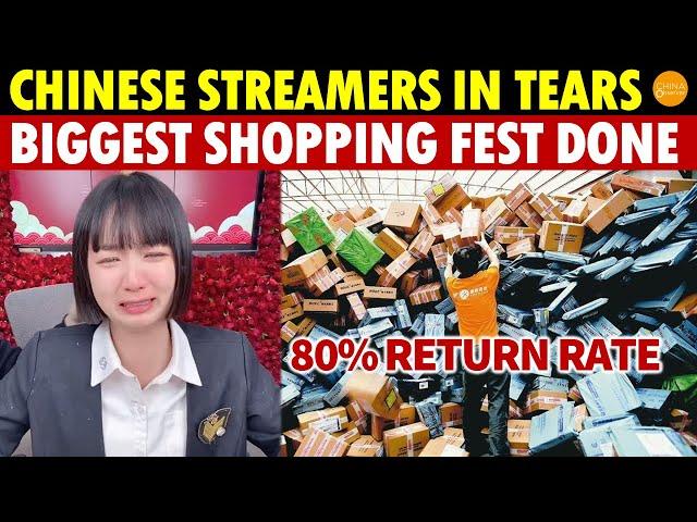 Chinese Streamers in Tears: Biggest Online Shopping Fest Ends, 80% Returns, More Sales, More Losses