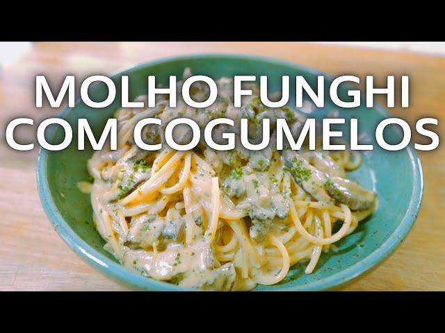 Receita de Molho Funghi Com Cogumelos - Chef Felipe Caputo